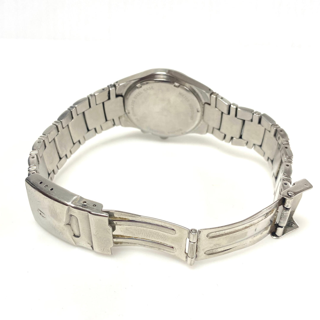 v959 Vintage Stainless Steel Bulova Marine Star Japanese Quartz Alarm Watch