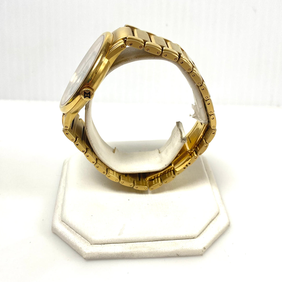 v960 Vintage Edox Les Bémonts Slim Gold Tone Swiss Mechanical Hand-Winding Watch