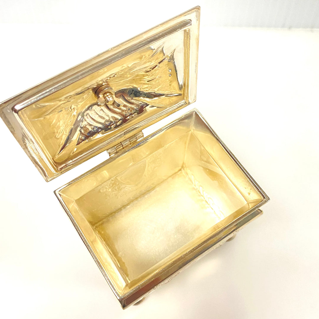v967 Antique Victorian Silver Tea Caddy by Sheffield silversmith Henry Stratford