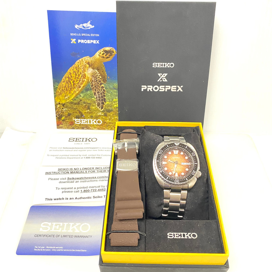 v979 Seiko Prospex SRPH55 "King Turtle" US Special Edition Automatic Wrist Watch