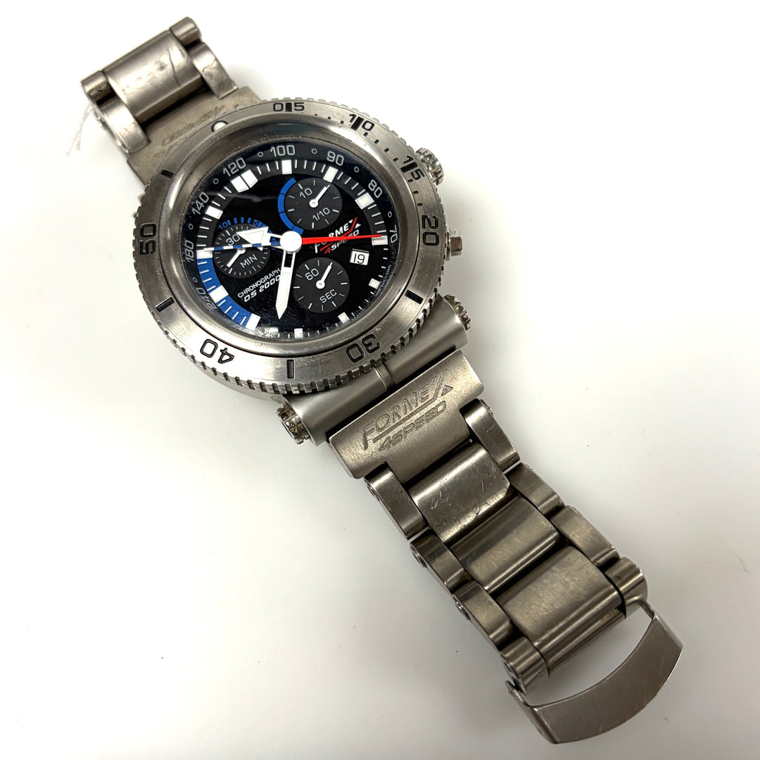 w010 Formex 4 Speed DS 2000 Chronograph Heavy-duty Diving & Racing Wrist Watch