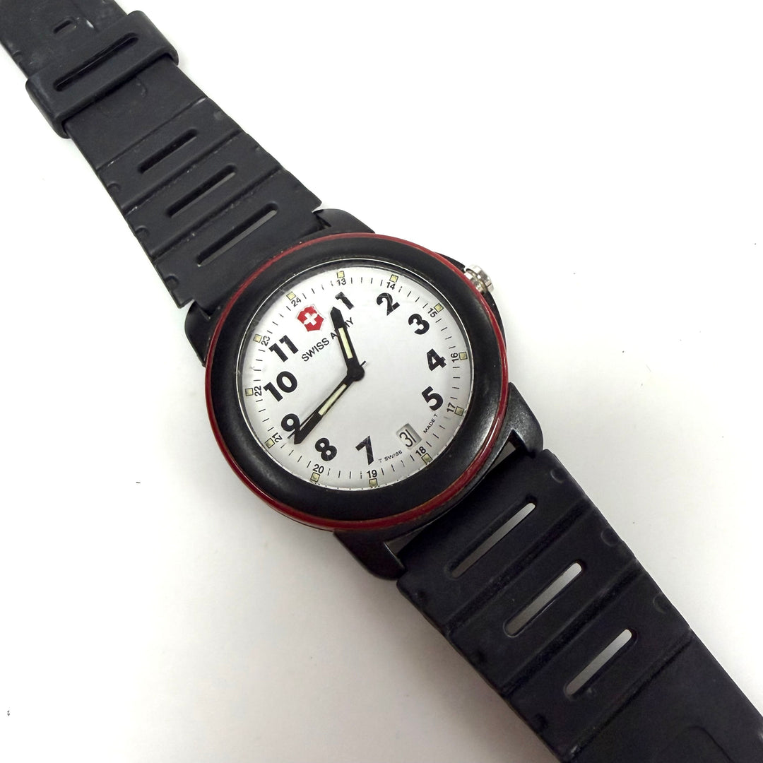 w014 Vintage Victorinox Swiss Army Original Field Wrist Watch from 1990s 100M
