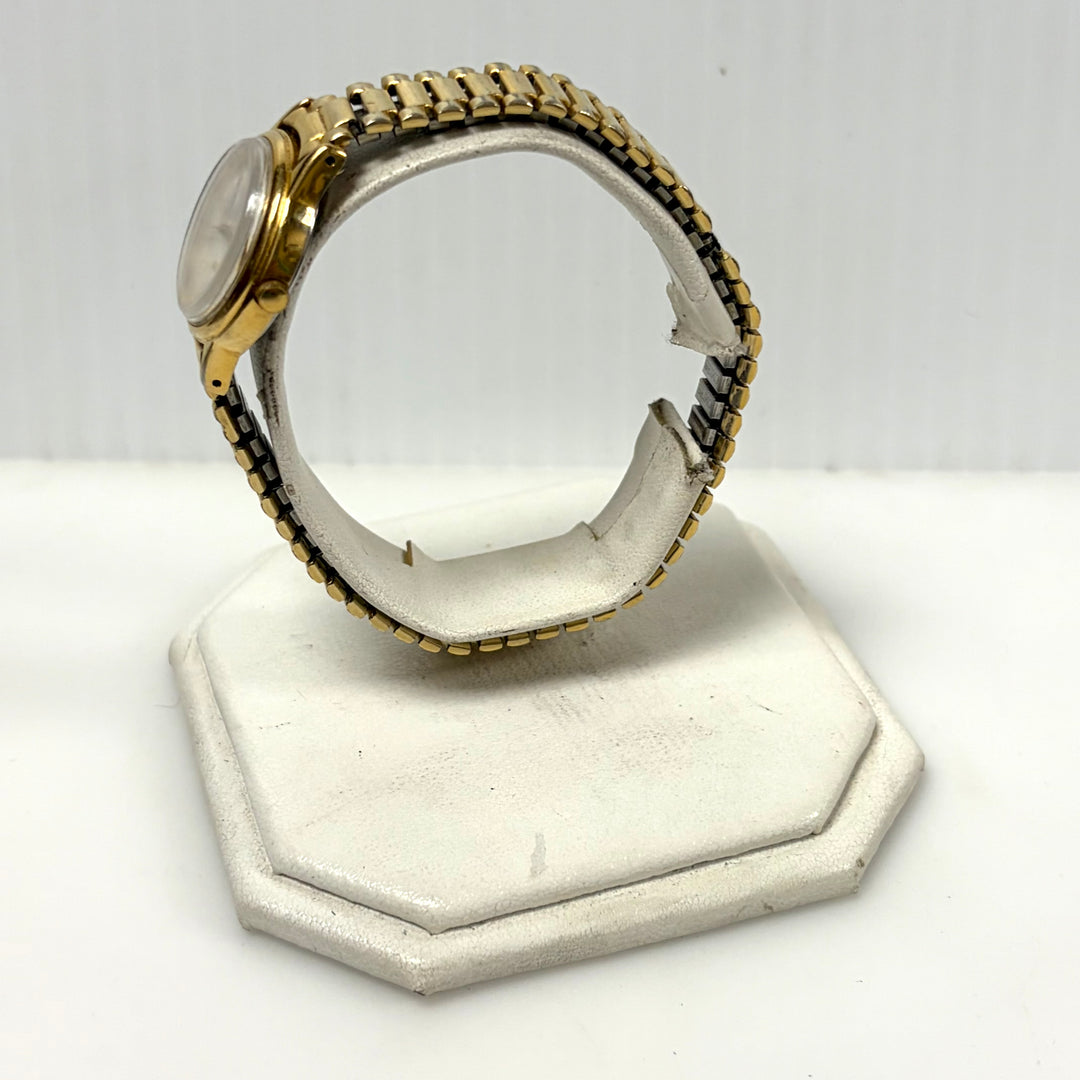 w018 Vintage Seiko Women's Japanese Quartz Gold Tone Wrist Watch