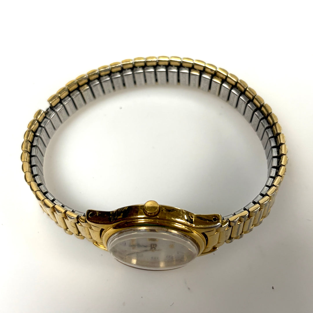 w018 Vintage Seiko Women's Japanese Quartz Gold Tone Wrist Watch