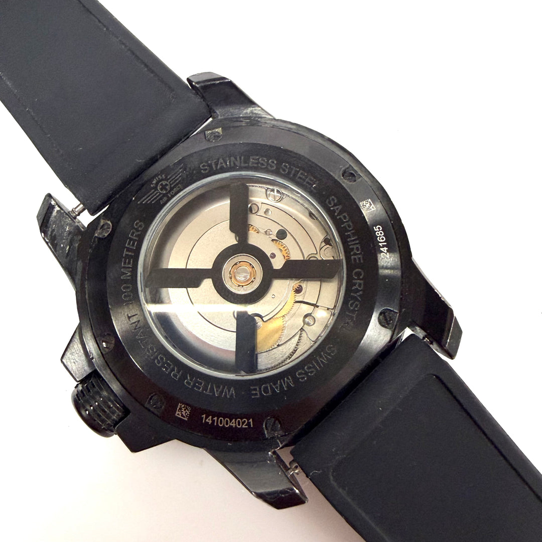 w025 Victorinox Swiss Army Alpnach Mechanical Automatic Wrist Watch Model 241685