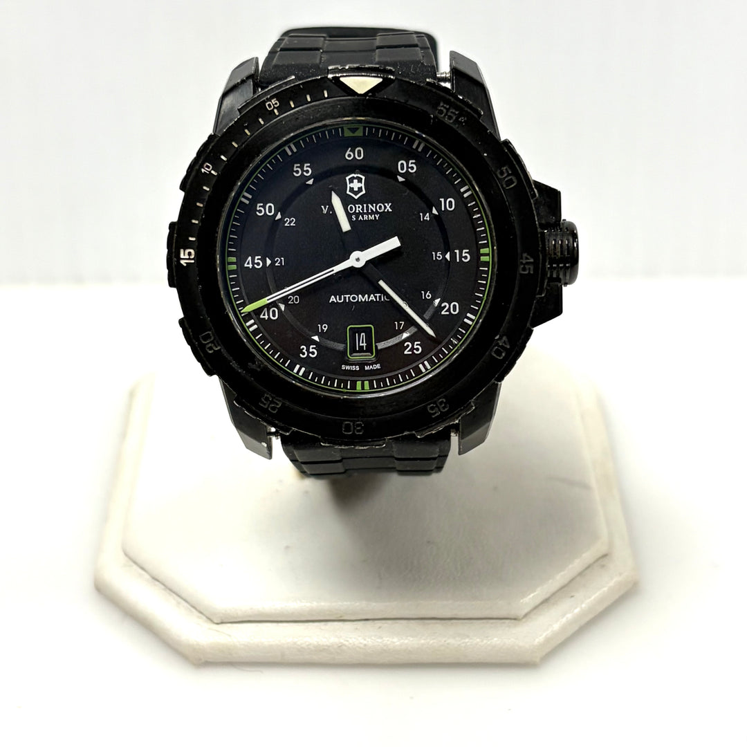 w025 Victorinox Swiss Army Alpnach Mechanical Automatic Wrist Watch Model 241685