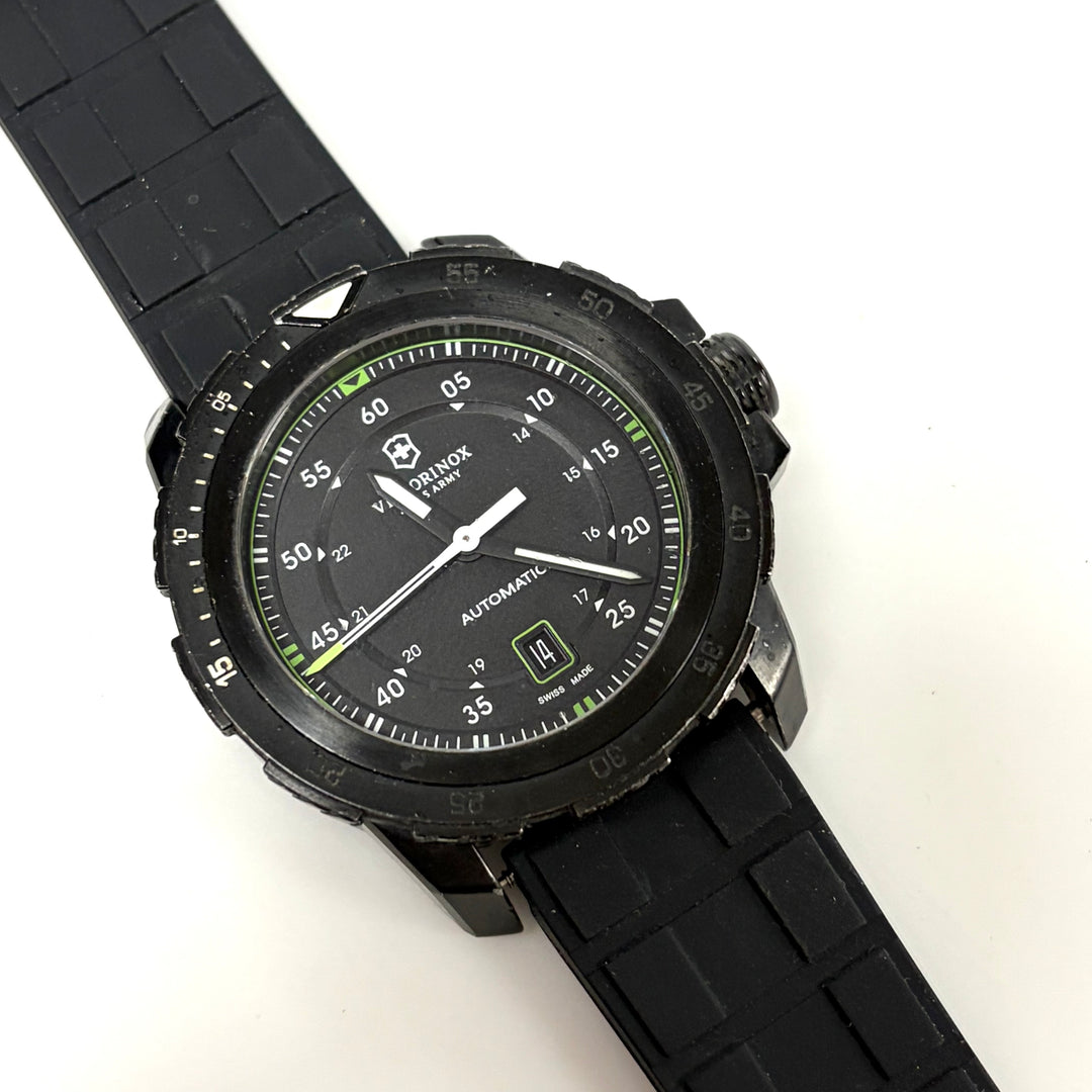 w025 Victorinox Swiss Army Alpnach Mechanical Automatic Wrist Watch Model 241685