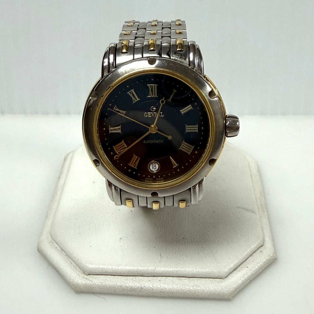 w026 Gevril First Generation Automatic Wrist Watch Luxury Swiss Timepiece 1256