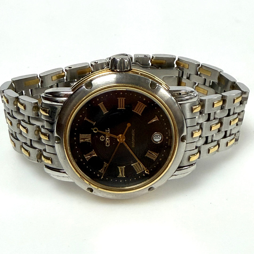 w026 Gevril First Generation Automatic Wrist Watch Luxury Swiss Timepiece 1256
