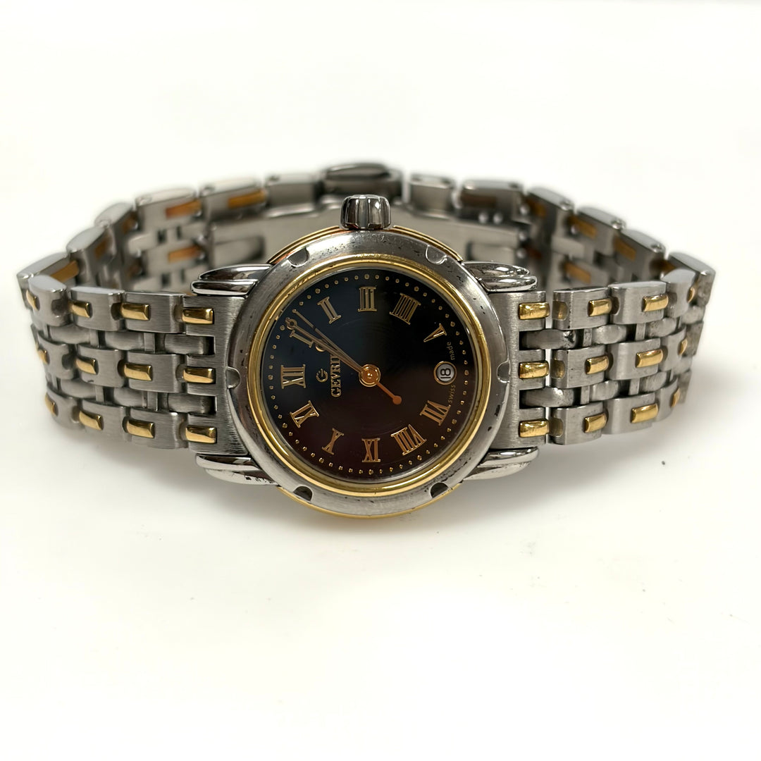 w027 Gevril First Generation Automatic Wrist Watch Luxury Swiss Timepiece 3100