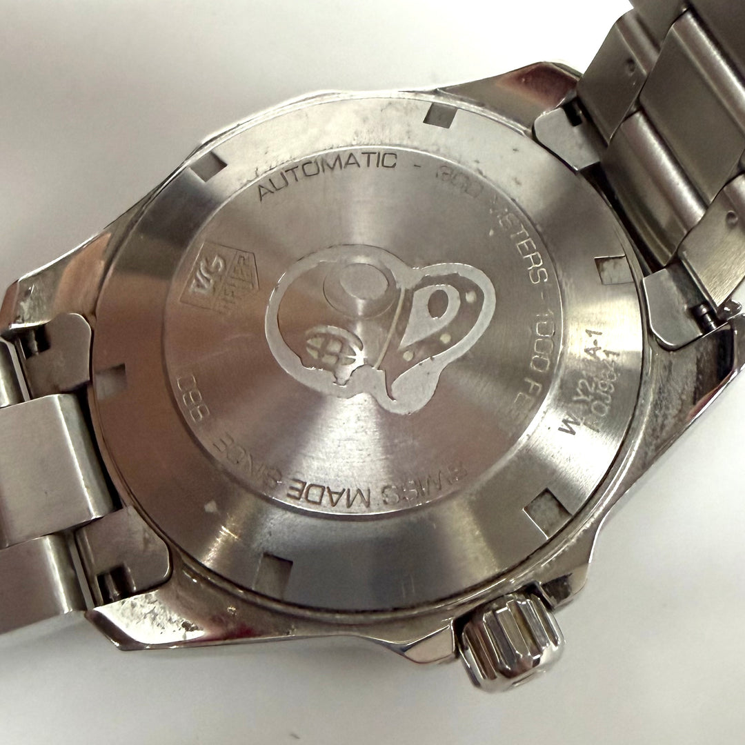 w031 TAG Heuer Aquaracer Swiss Calibre 5 Automatic Movement Wrist Watch WAY211A