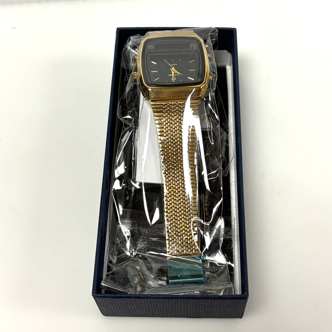 w034 LIEBIG L1030 Retro Analog-Digital Quartz Wrist Watch Retro dual-display