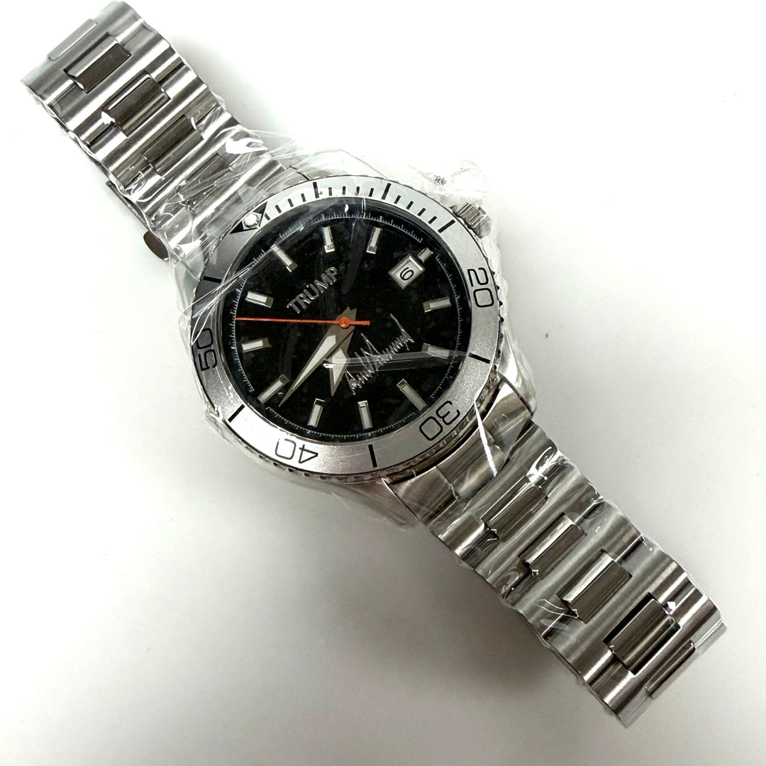 w043 Trump Presidential Power Watch (Black Dial) limited-edition collectible