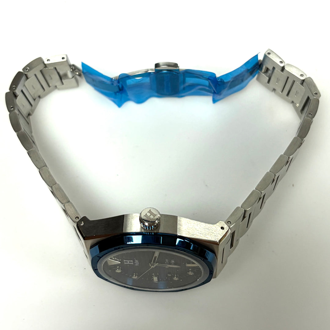 w045 Huber Royal Diver Azure Stainless Steel 8215 Automatic Men's Wrist Watch