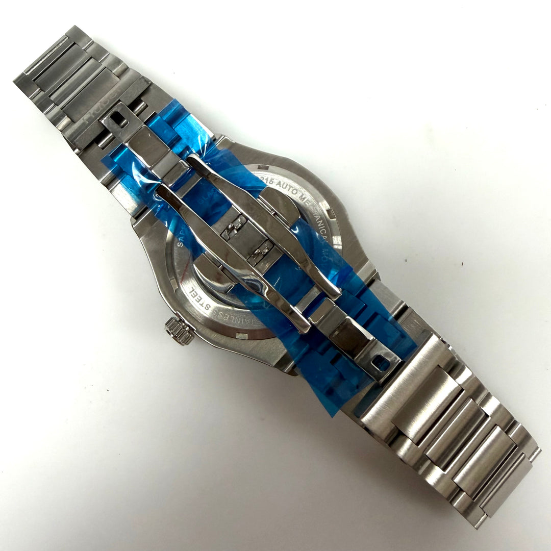 w045 Huber Royal Diver Azure Stainless Steel 8215 Automatic Men's Wrist Watch