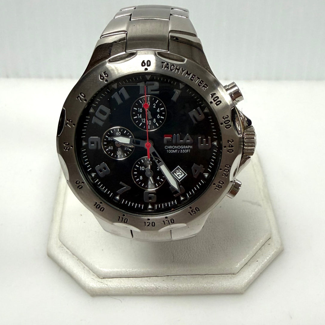 w046 FILA Men's Chronograph Stainless Steel Sports-oriented Wrist Watch FA0795