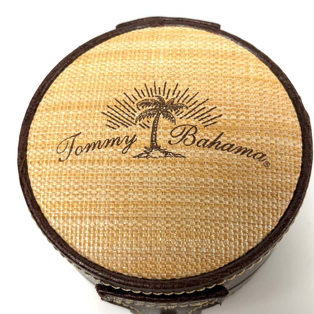 w050 Tommy Bahama TB1032 Men's Swiss Quartz Wrist Watch Rose Gold-plated Bezel