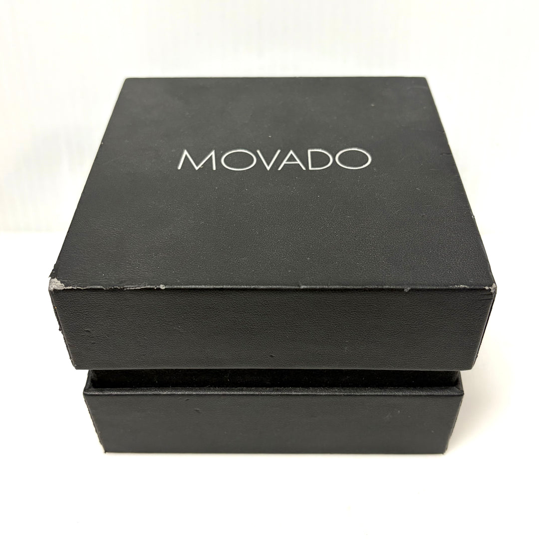 w053 Movado BOLD Thin Chronograph/Quartz Minimalist Museum Dial Layout Watch