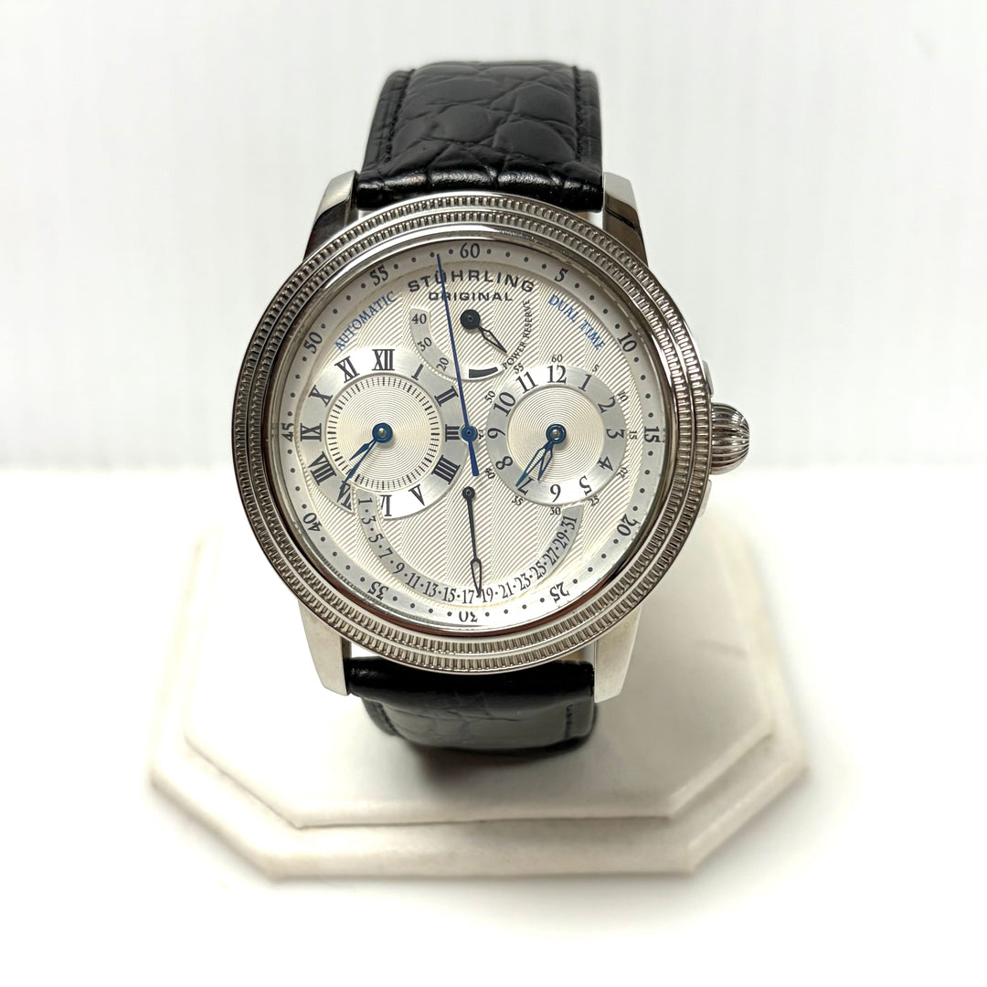 w058 Stührling Original Saturnalia DT 283 Automatic 45mm Men's Wrist Watch 5ATM
