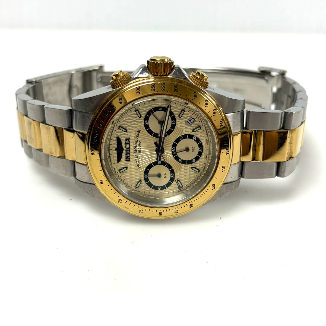 w060 Invicta Men's Speedway Chronograph Men's Wrist Watch Model 14930 Stainless