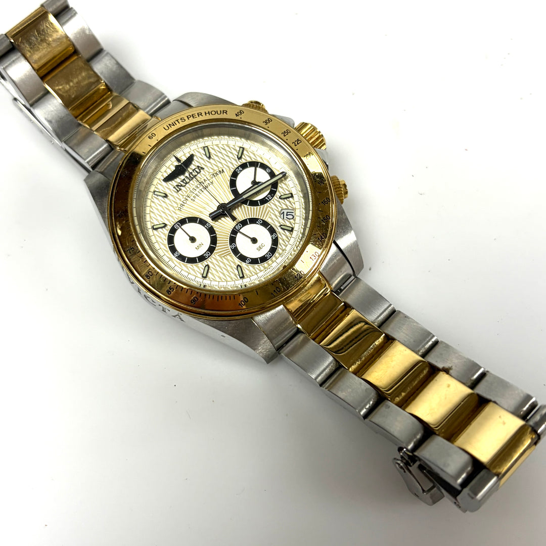 w060 Invicta Men's Speedway Chronograph Men's Wrist Watch Model 14930 Stainless