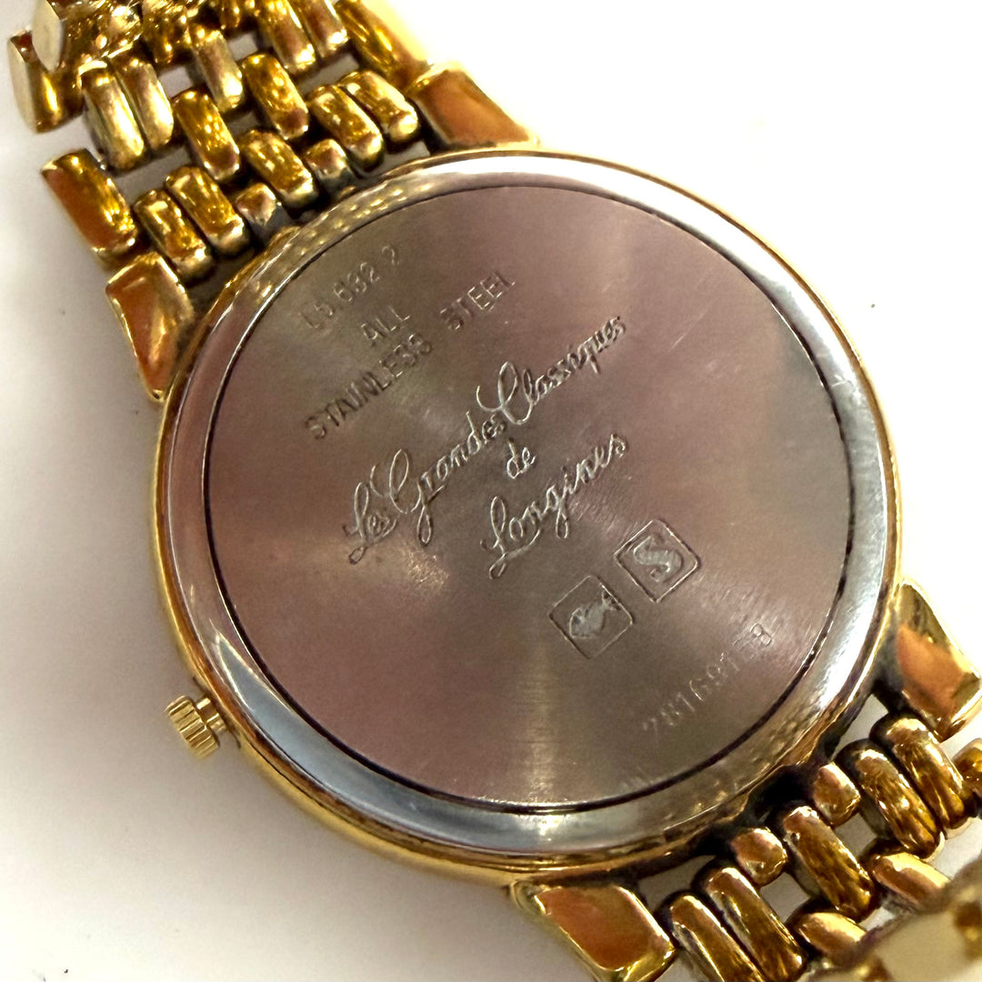 w061 Vintage Longines La Grande Classique Model L5.632.2 Stainless Wrist Watch
