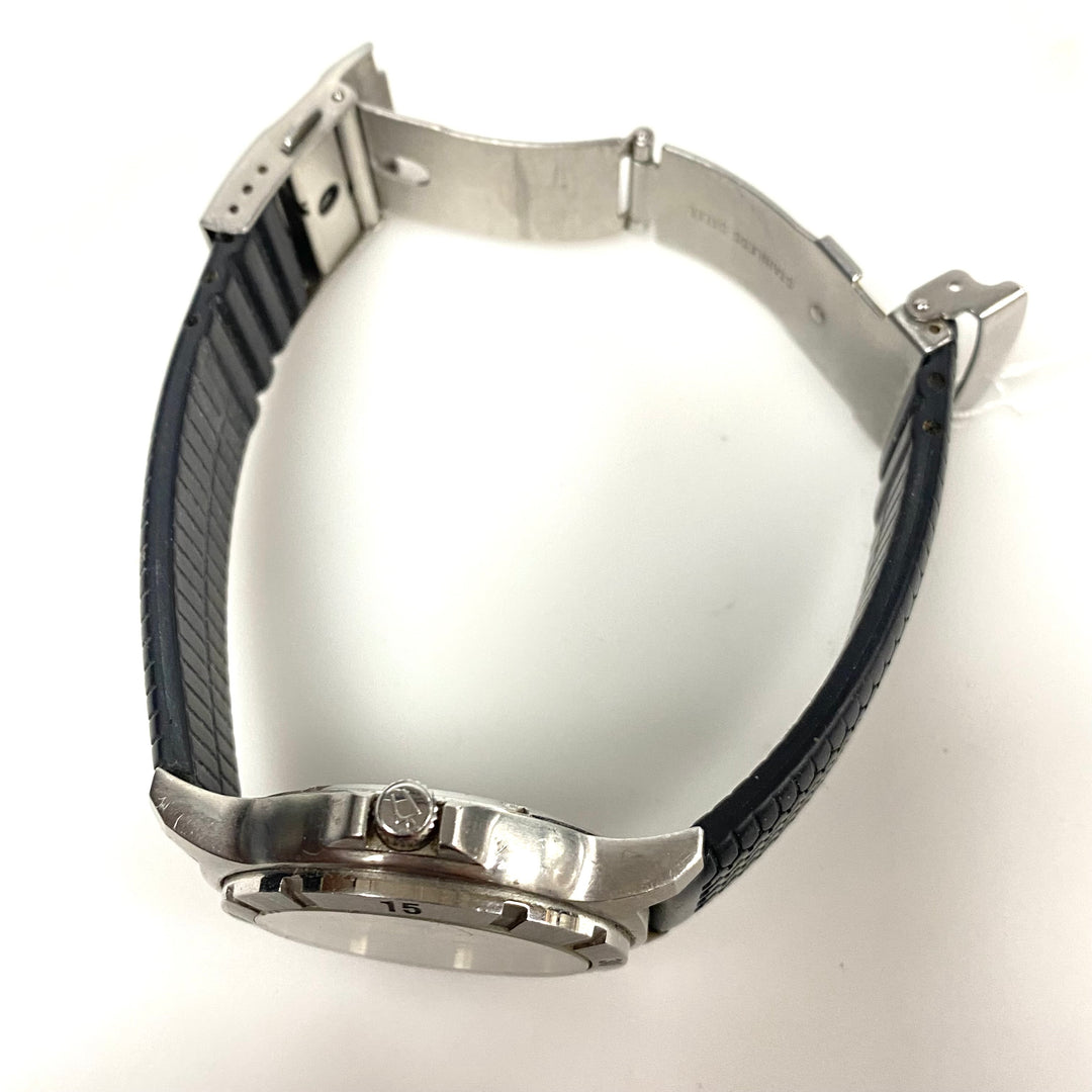 w065 Vintage Bulova Marine Star Quartz Men's Wrist Watch Model C937354 St. Steel