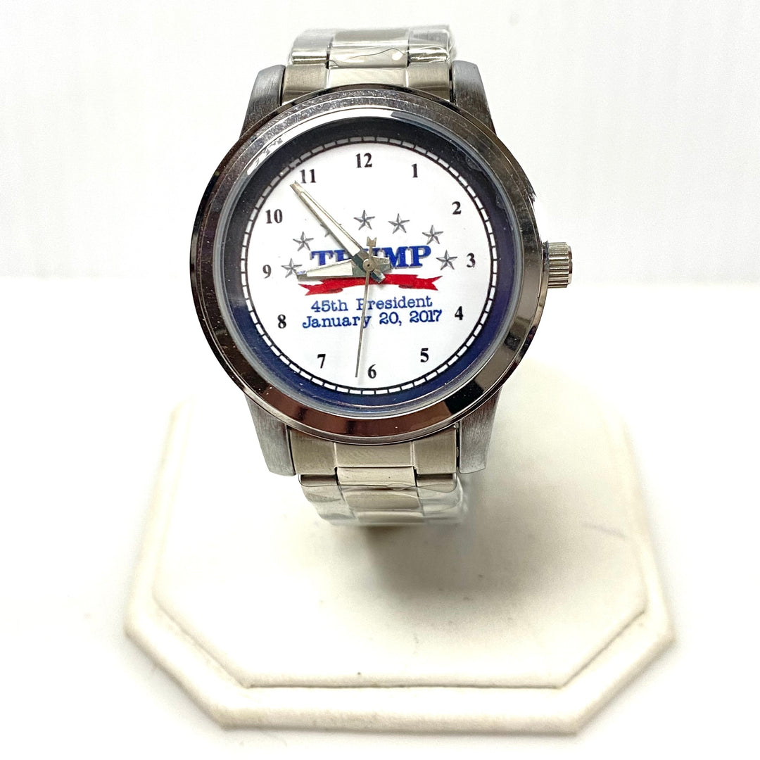 w069 President Donald Trump 45th President Commemorative Collectible Wrist Watch