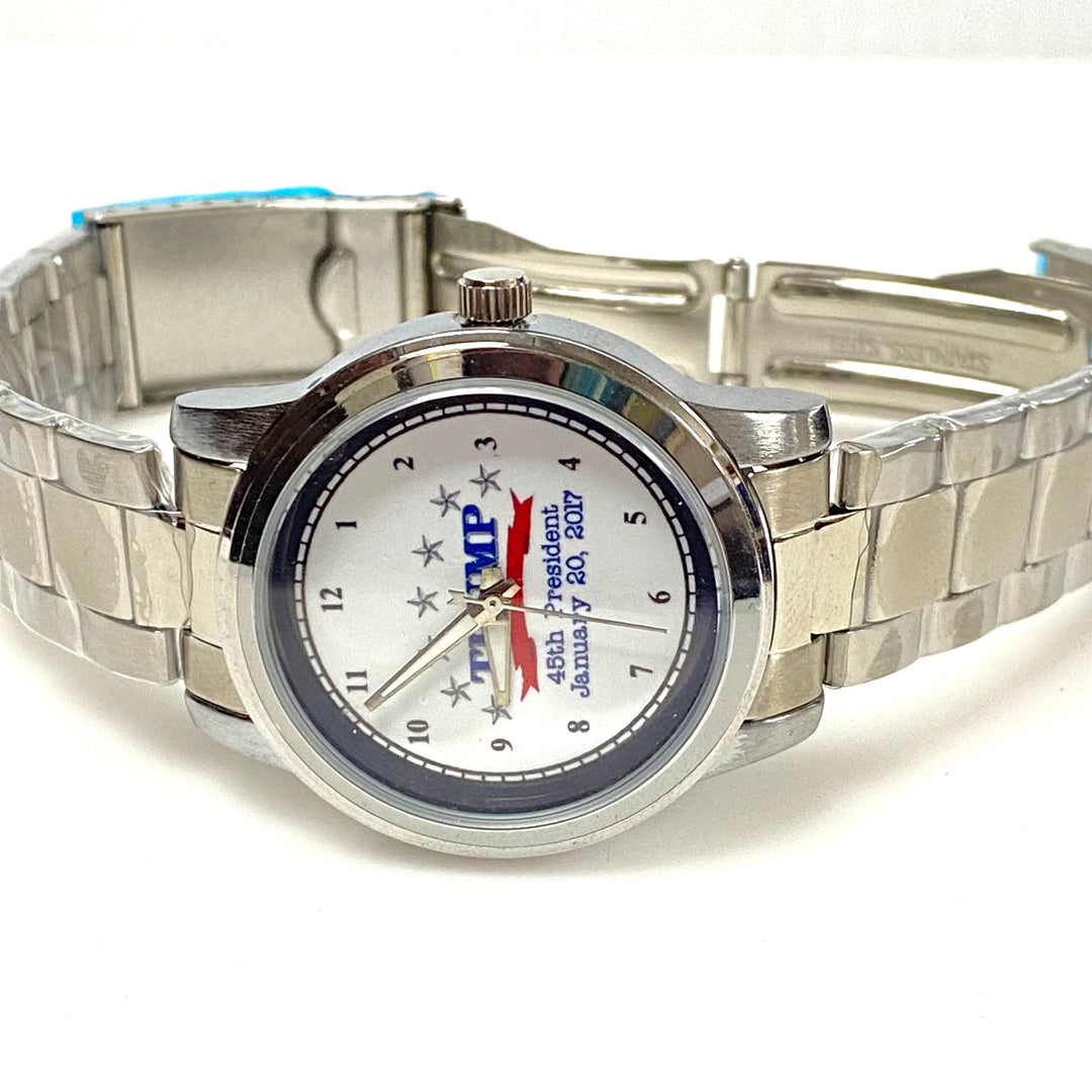 w069 President Donald Trump 45th President Commemorative Collectible Wrist Watch