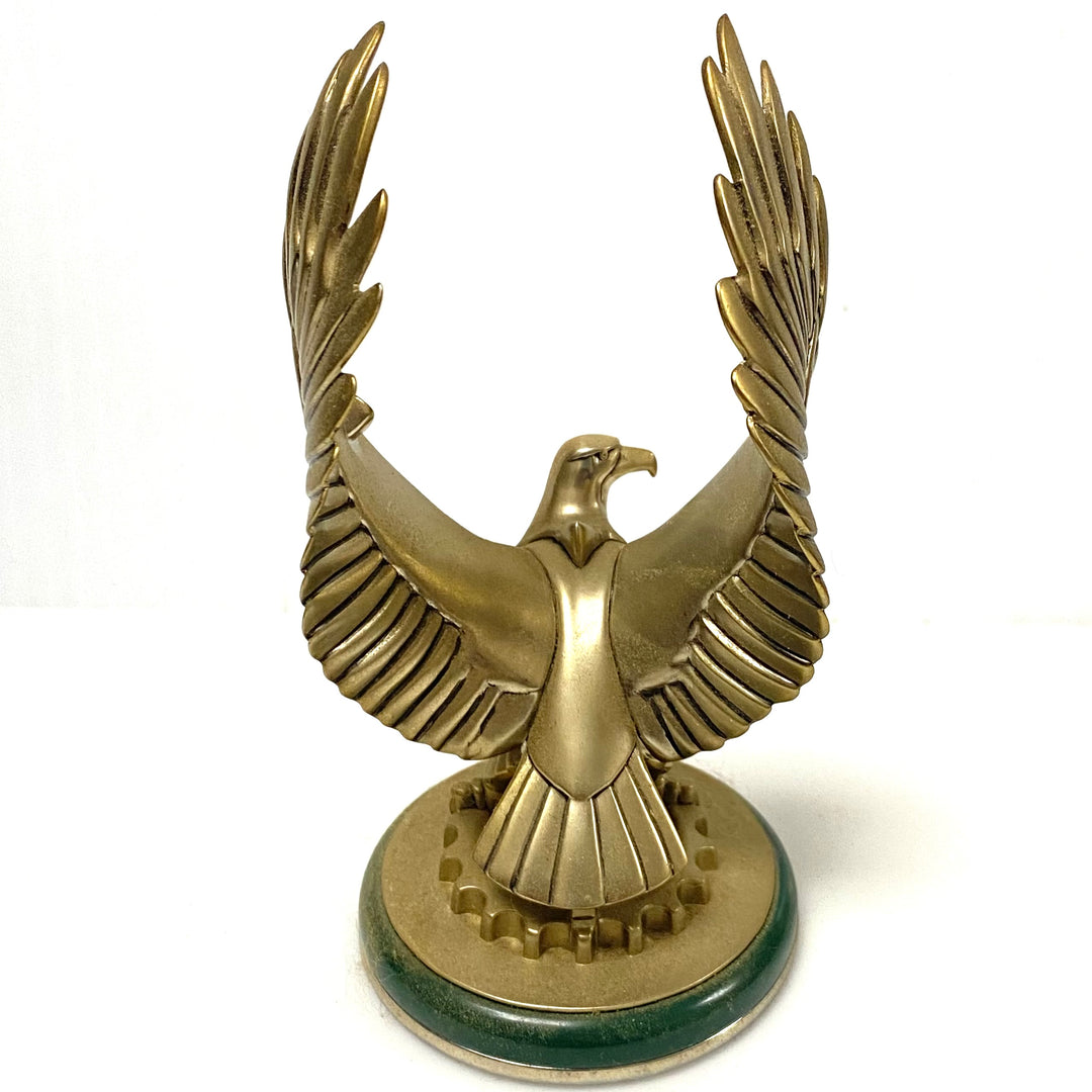 w078 Vintage Franklin Mint Harley-Davidson Collector's Pocket Watch Eagle Stand