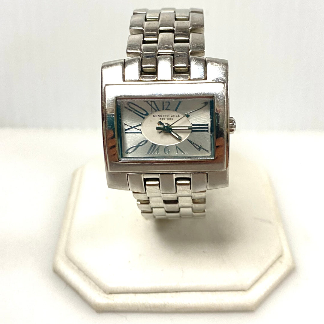w102 Vintage Kenneth Cole Reaction Quartz Stainless Steel Women's Wrist Watch