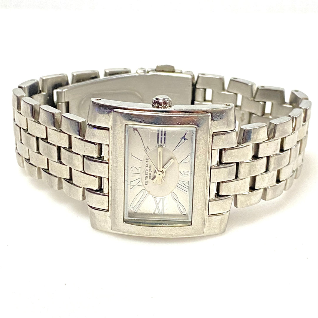 w102 Vintage Kenneth Cole Reaction Quartz Stainless Steel Women's Wrist Watch