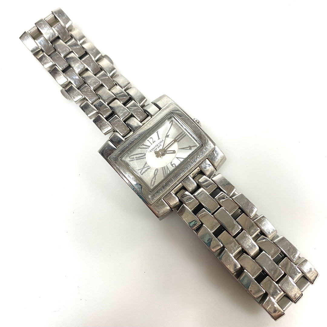 w102 Vintage Kenneth Cole Reaction Quartz Stainless Steel Women's Wrist Watch
