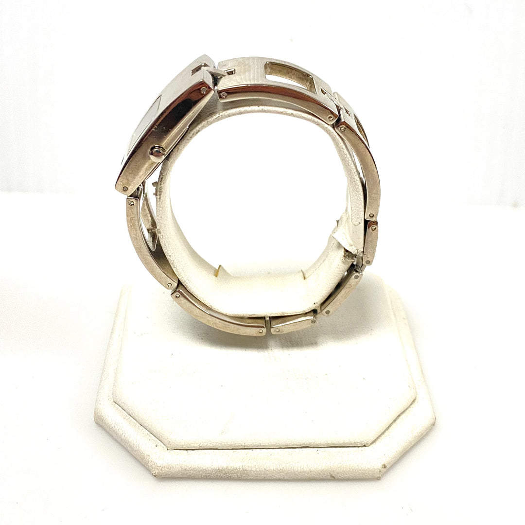 w104 Vintage Nine & Co. Women's Rectangular Tank Wrist Watch Stainless Nine West