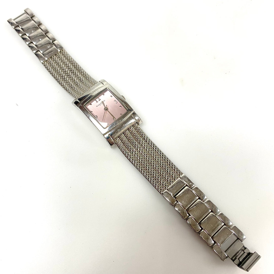 w108 Vintage Kenneth Cole New York Women's Stainless Steel Tank Watch KC4419