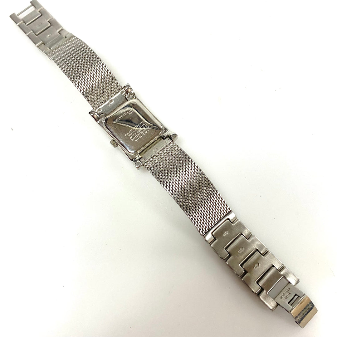 w108 Vintage Kenneth Cole New York Women's Stainless Steel Tank Watch KC4419