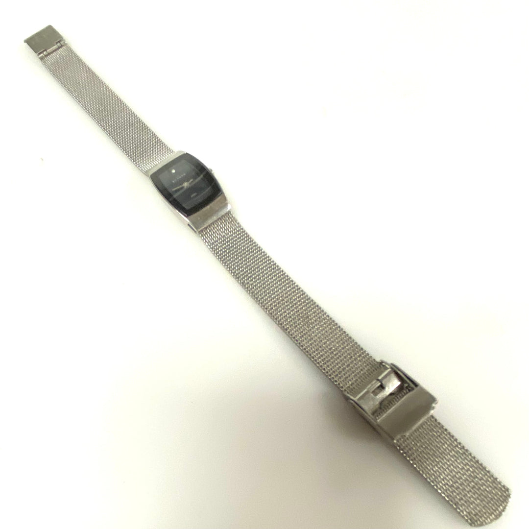 w110 Skagen Denmark 271SSSBD Women's Tonneau Quartz Wrist Watch Steel Collection