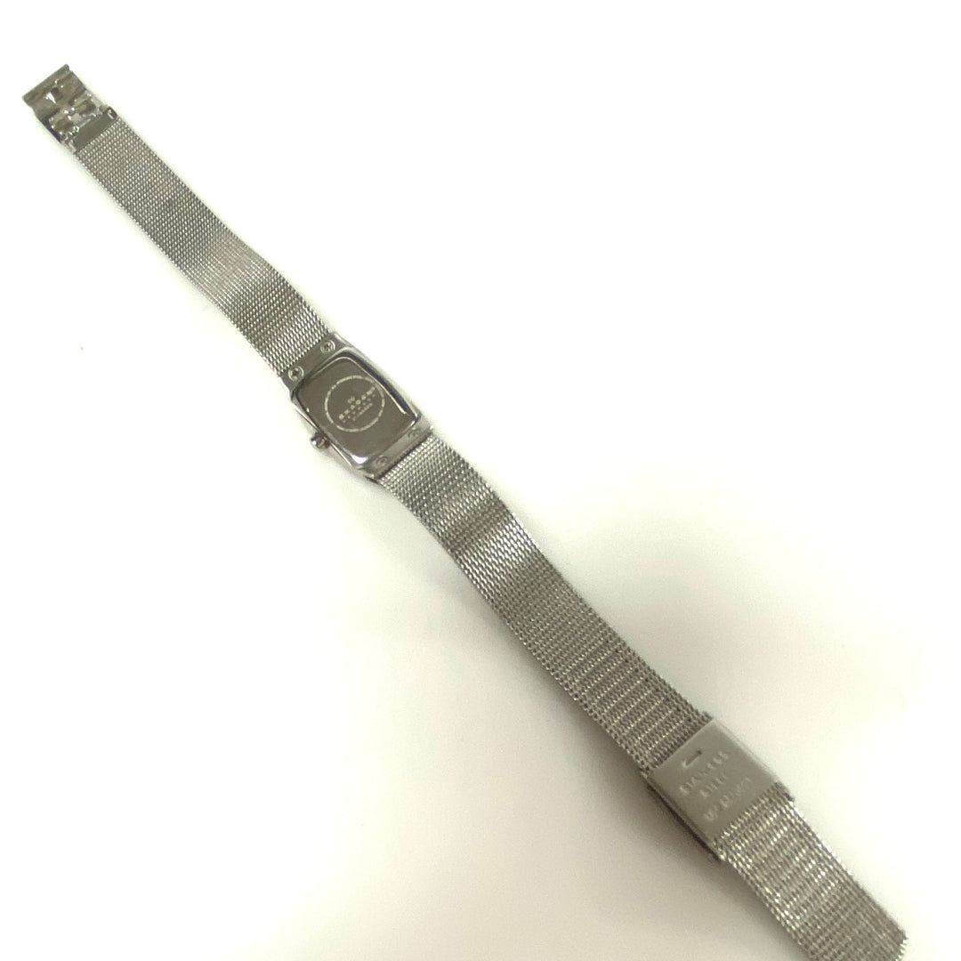 w110 Skagen Denmark 271SSSBD Women's Tonneau Quartz Wrist Watch Steel Collection