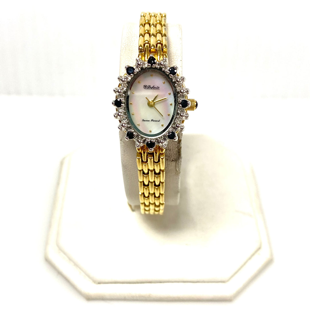 w114 Vintage Dufonte by Lucien Piccard Ladies' Cocktail Dress Wrist Watch