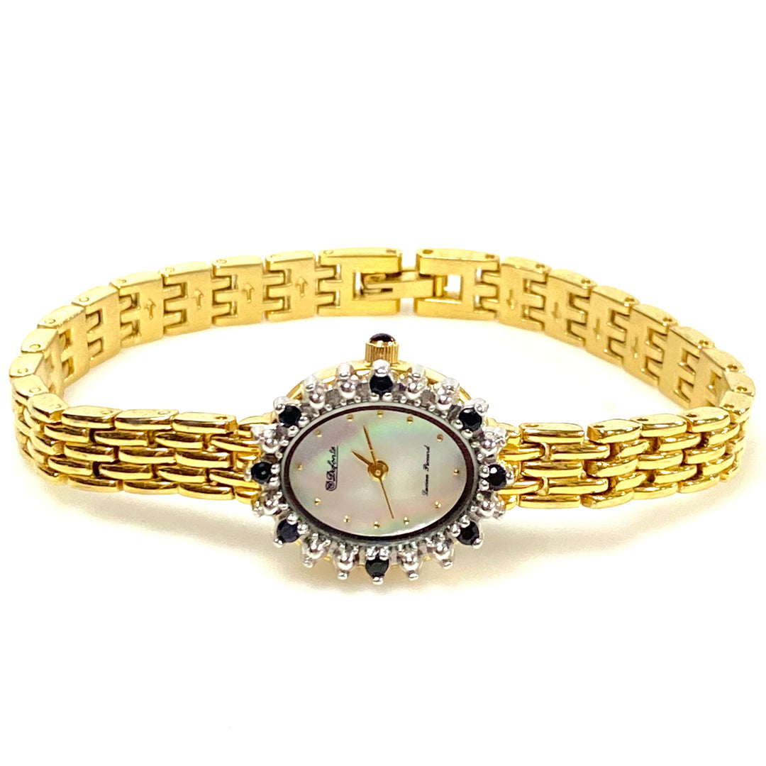 w114 Vintage Dufonte by Lucien Piccard Ladies' Cocktail Dress Wrist Watch
