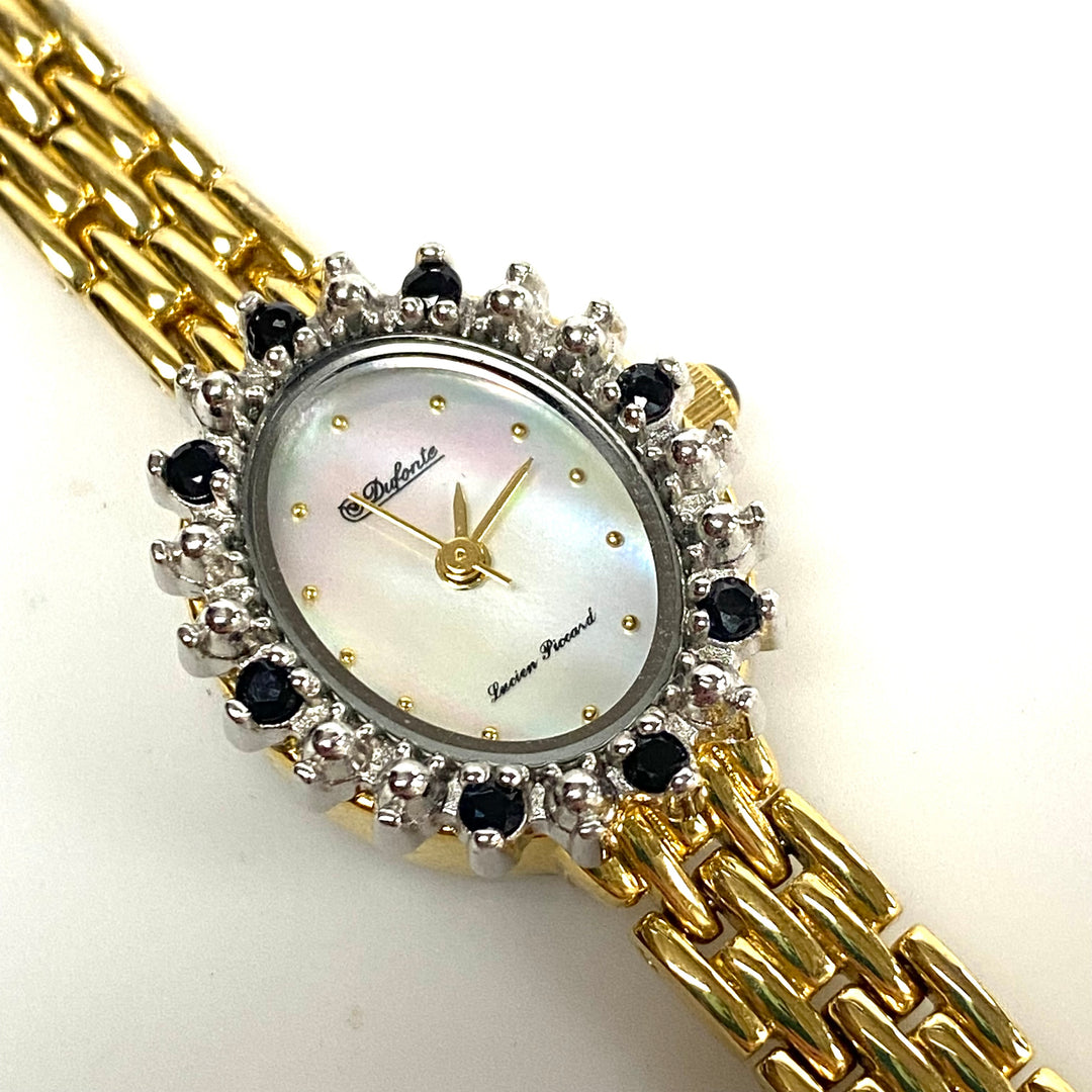 w114 Vintage Dufonte by Lucien Piccard Ladies' Cocktail Dress Wrist Watch