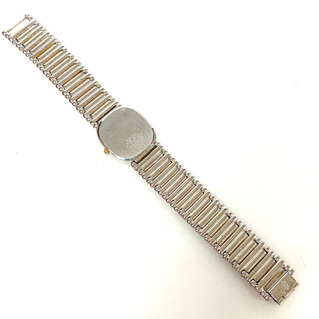 w149 Vintage Seiko Two-tone Stainless Quartz Dress Men's Wrist Watch 5P30-5B50