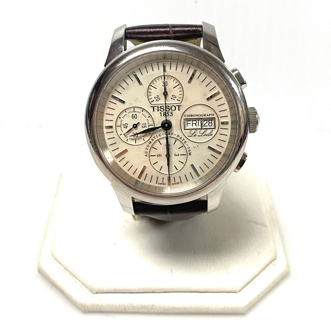 w152 Tissot T-Classic Le Locle Chronograph Automatic Men's Watch T41.1.317.31