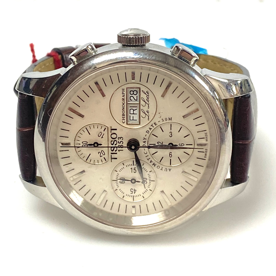 w152 Tissot T-Classic Le Locle Chronograph Automatic Men's Watch T41.1.317.31