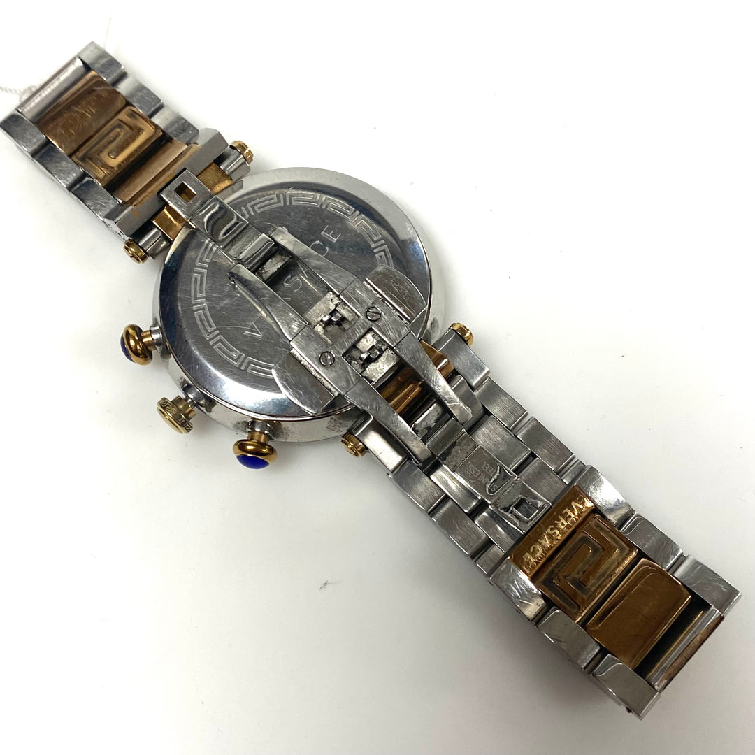w163 Two-tone Versace Reve Chrono Watch Stainless Steel and Rose-gold Ion-plated