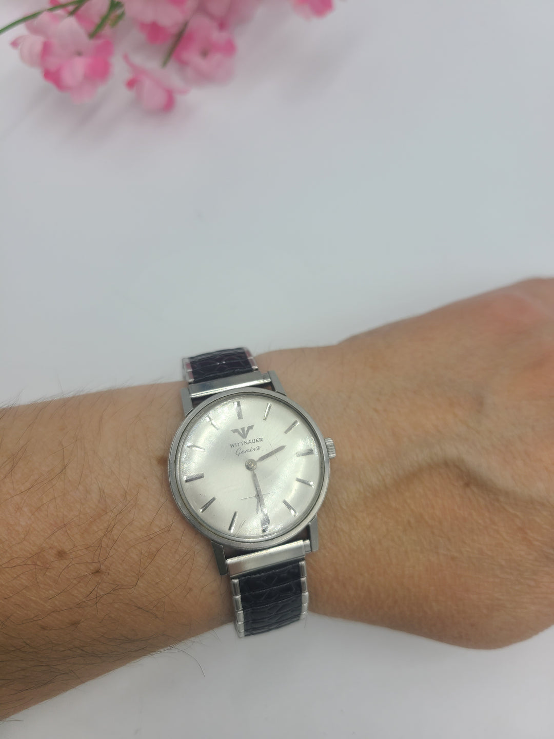 k737 Men's Vintage Mechanical Wittnauer Wristwatch