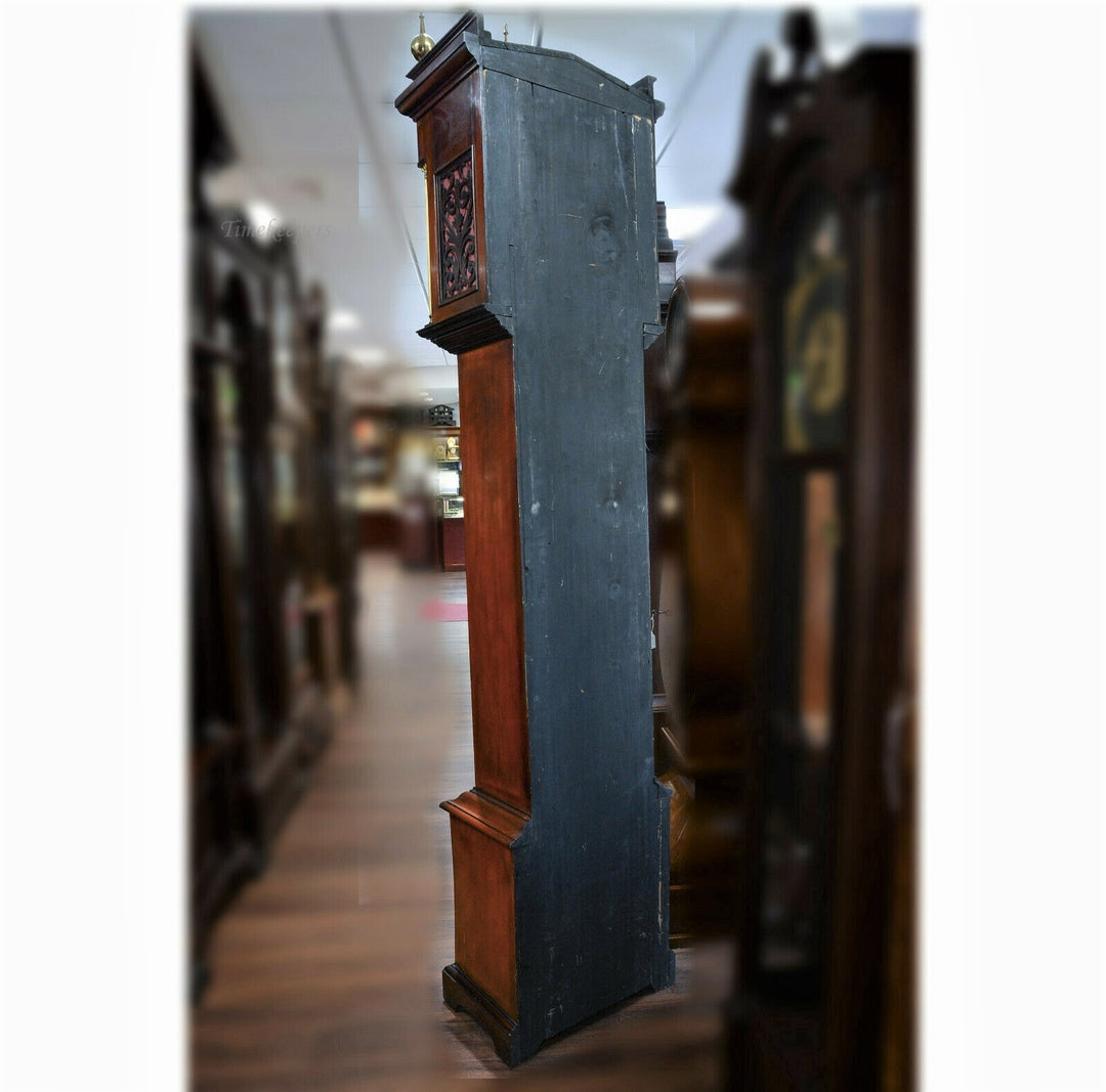 c013 English early 1900's Tall Case Grandfather Clock- Local Pickup Only