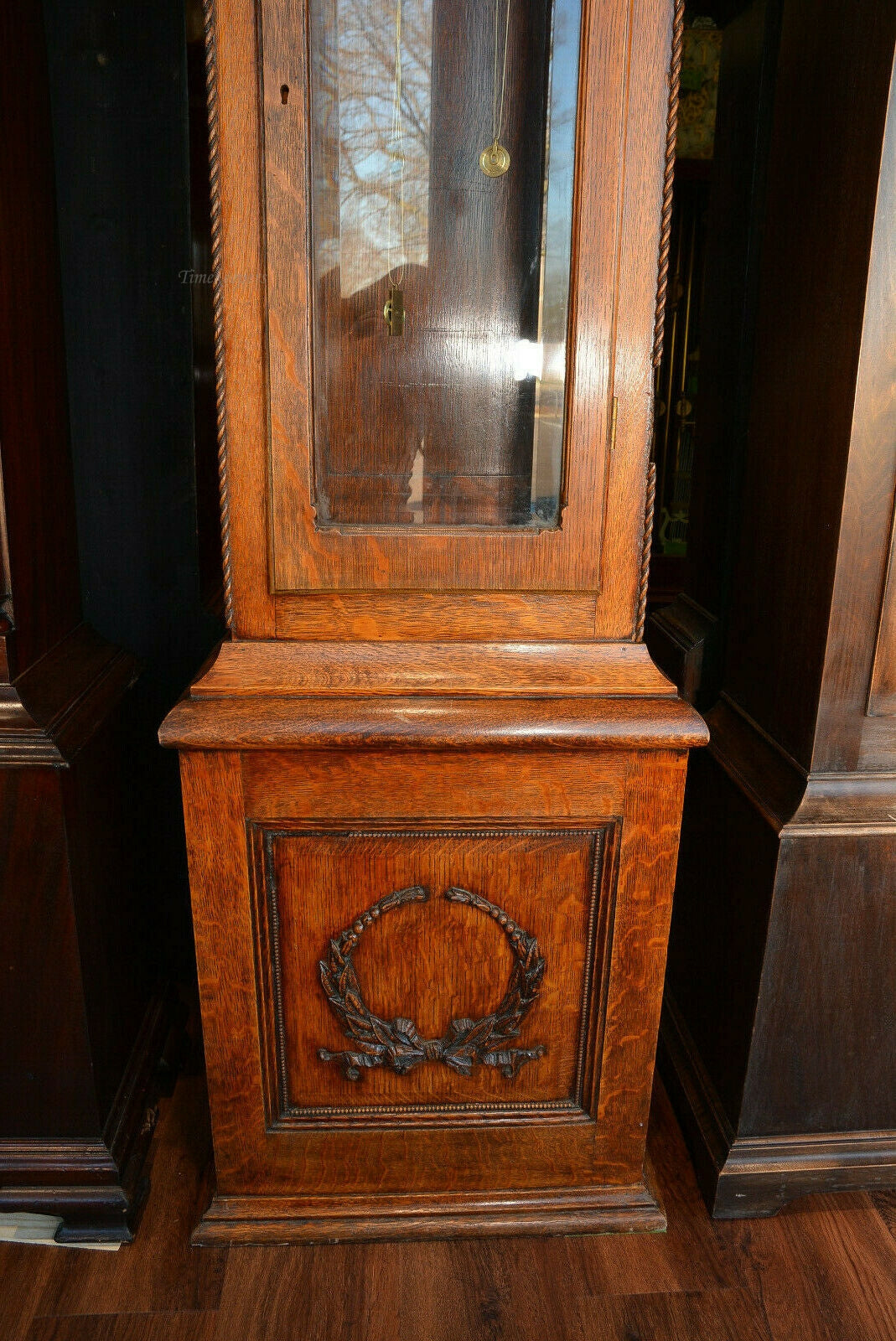c007 Seth Thomas Tall Case Grandfather Clock- Local Pickup Only