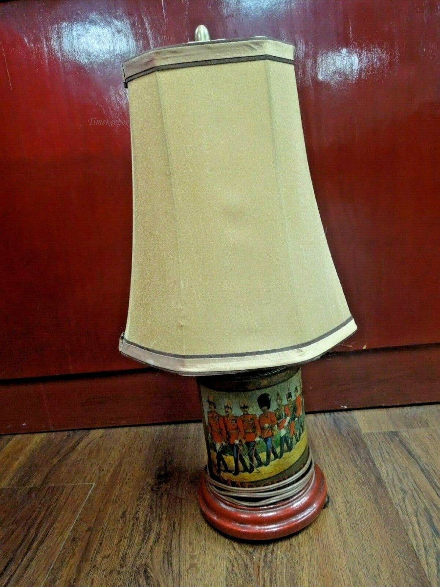 q982 Marcella Cigar Tin Box - All Ranks Smoke Lamp Light Conversion Vintage