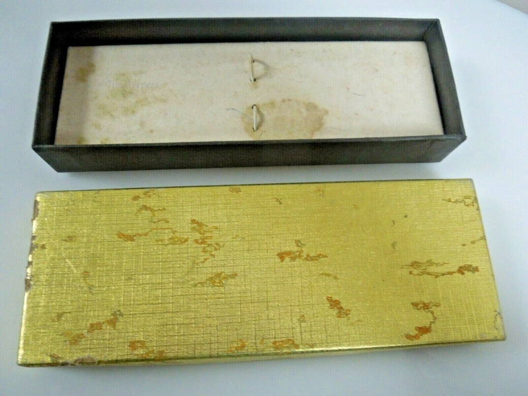 r047 Vintage Set of 2 Gold Tone Missouri Eagles Nail One Down For Elmer 1986-87 Pen
